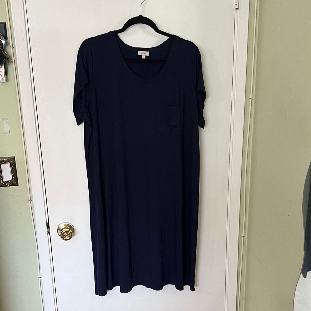 Pixley Deep Blue Casual Dress
